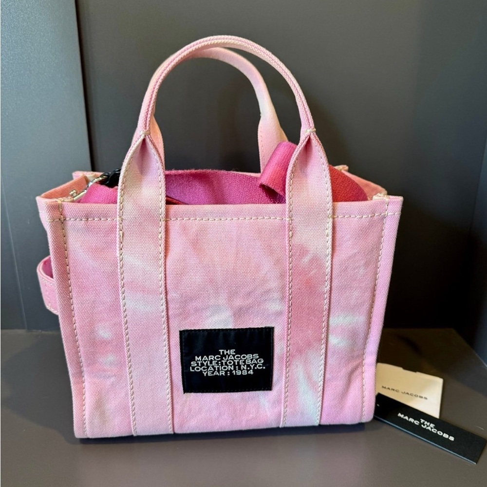 Marc Jacobs Pink Crossbody Bag with Structured Design